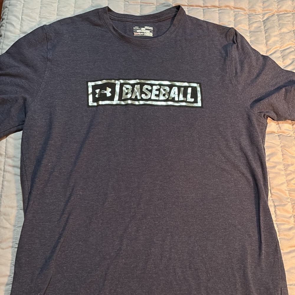 Under Armour Blue Short Sleeve Tee for Active Comfort